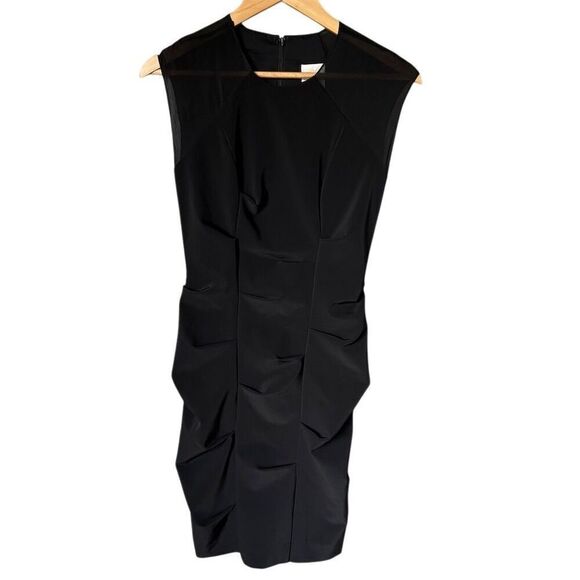 Nicole Miller Dresses & Skirts - Nicole Miller Women's Black Sheath Dress Size 2 Above Knee Length Formal